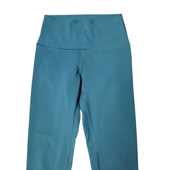 Fleo El Toro High Rise Leggings In Indian Teal Size Small - Picture 4 of 6